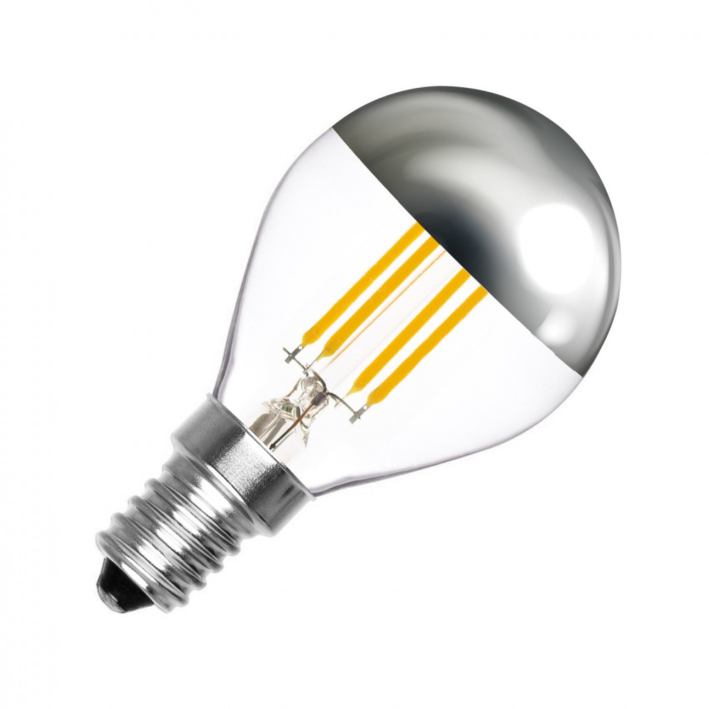 Ampoule LED torche nouvelle verre mat E14 / 4W