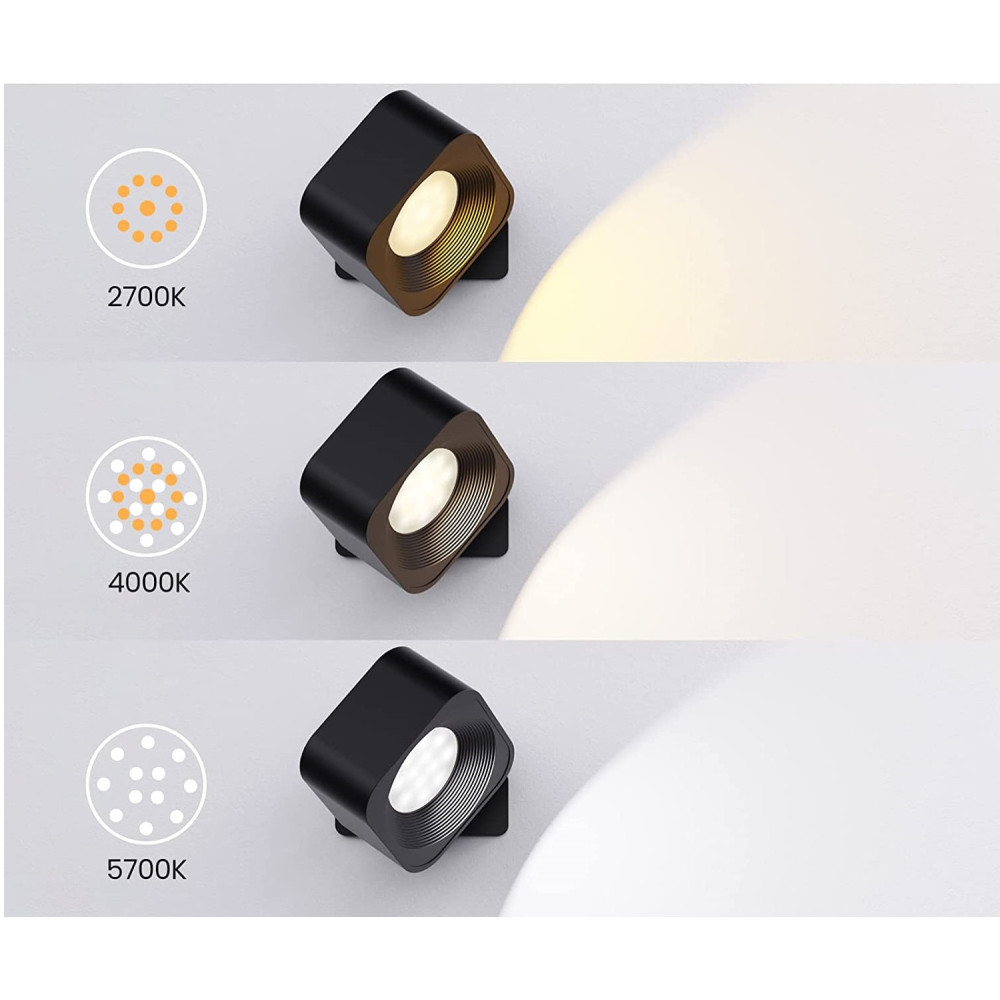 Calex Applique Murale LED Sans Fil Avec Capteur - 2700K - IP20 -  Lampesonline