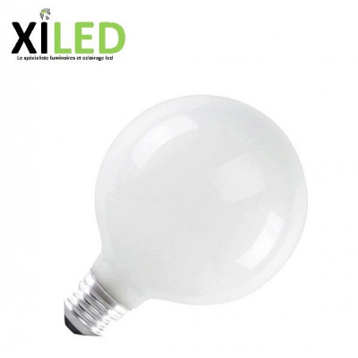 Ampoule LED 4 Tubes en verre 10W - Culot E27 - Blanc froid