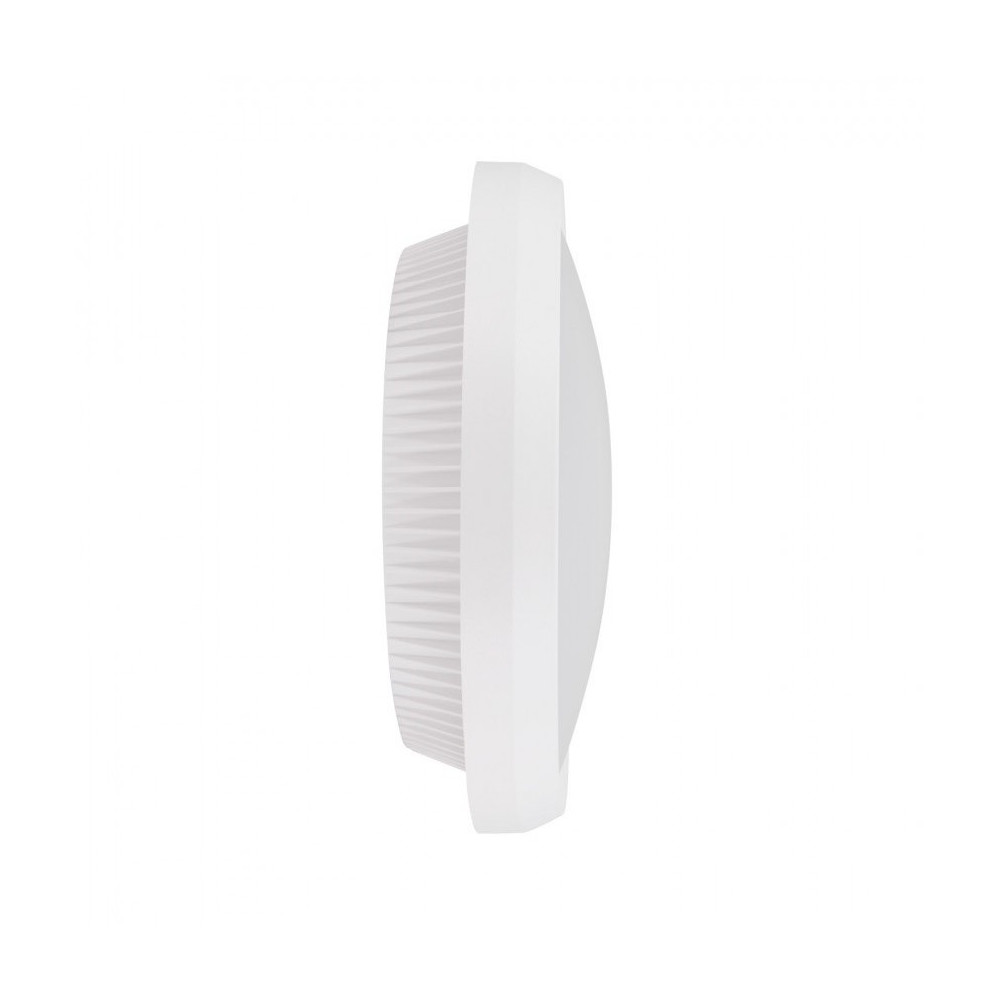 Krisane - Hublot LED rond avec douille E27 - 15W - blanc - IP54