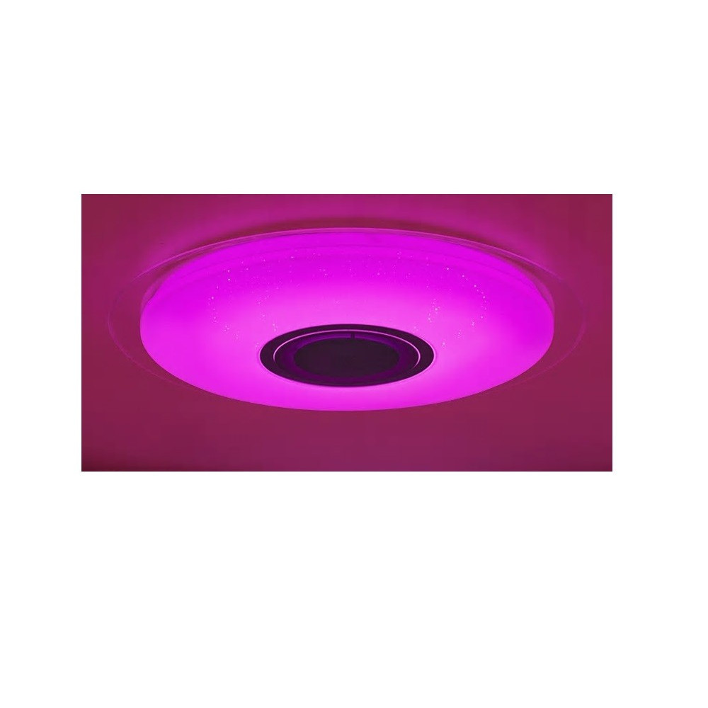 Plafonnier LED RGB, bluetooth, haut-parleur, 60 cm, TUNE